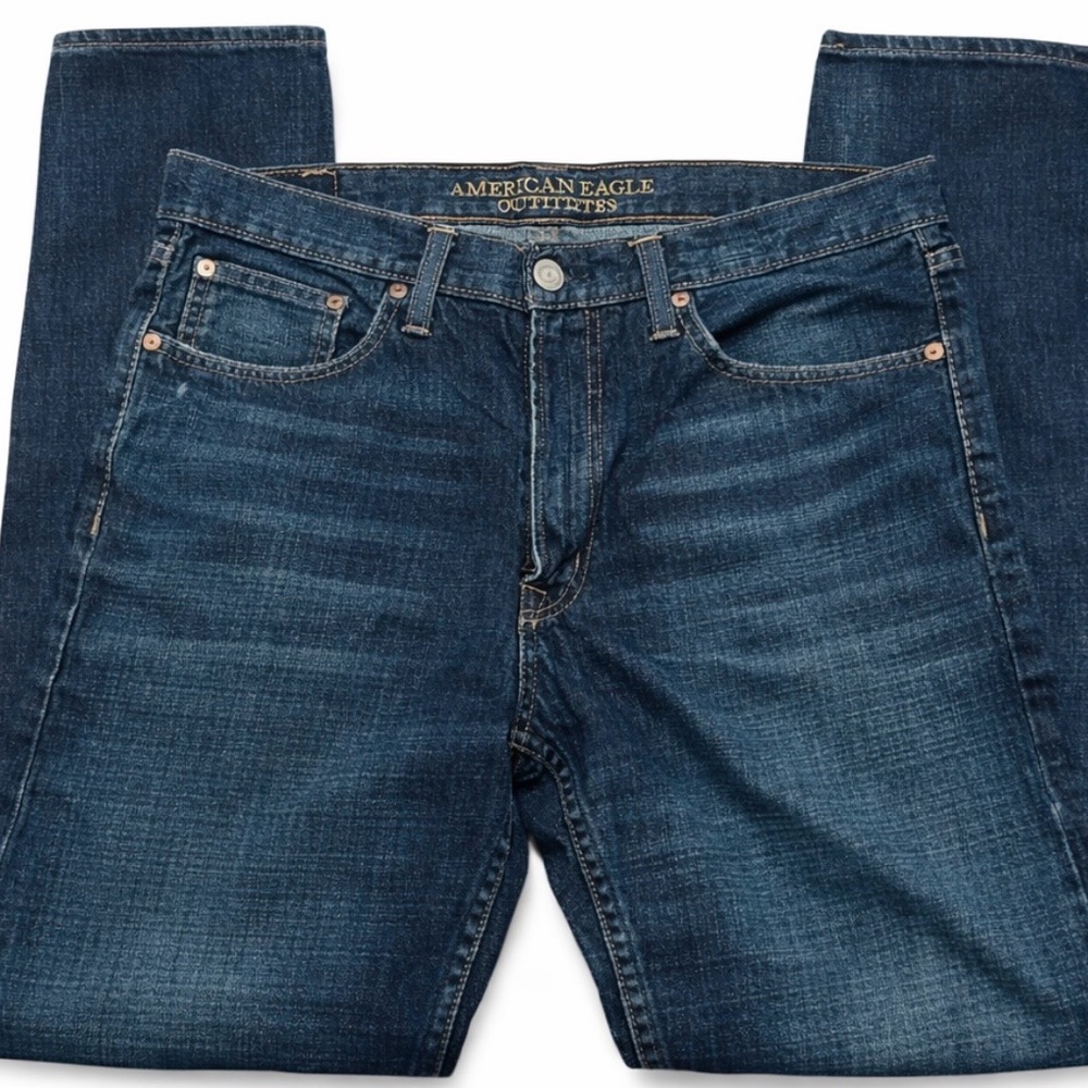 American Eagle Original Taper Jeans Men’s 32x30 Dark Wash Denim